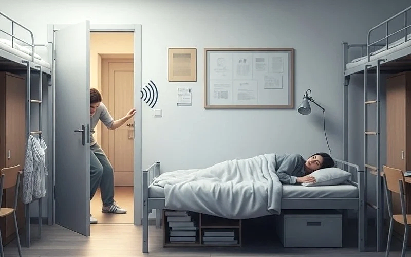 Neden Koridorlar ve Yatakhanelerde Ses Yalıtımlı Kapılar Kullanılmalı?