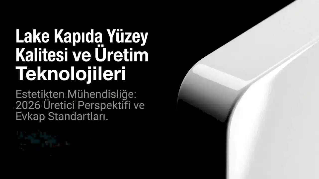 Lake Kapı Üretiminde Yüzey Kalitesi Neden Önemlidir?