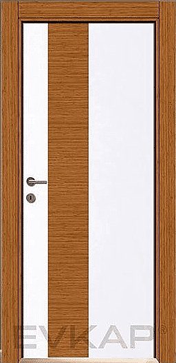 226 Beyaz Bambu Melamin Kapı