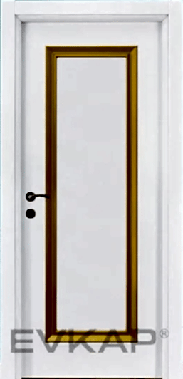 Rustik-404 Beyaz Varak Melamin Kapı