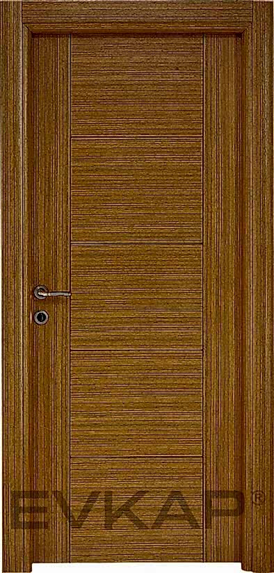 K-01 Freze Teak Ahşap Kapı