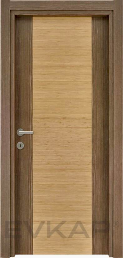 K-13 Ceviz Bambu Ahşap Kapı