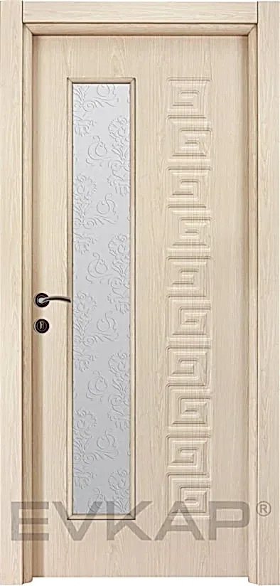 PVC-113 Beyaz Huş Pvc Kapı