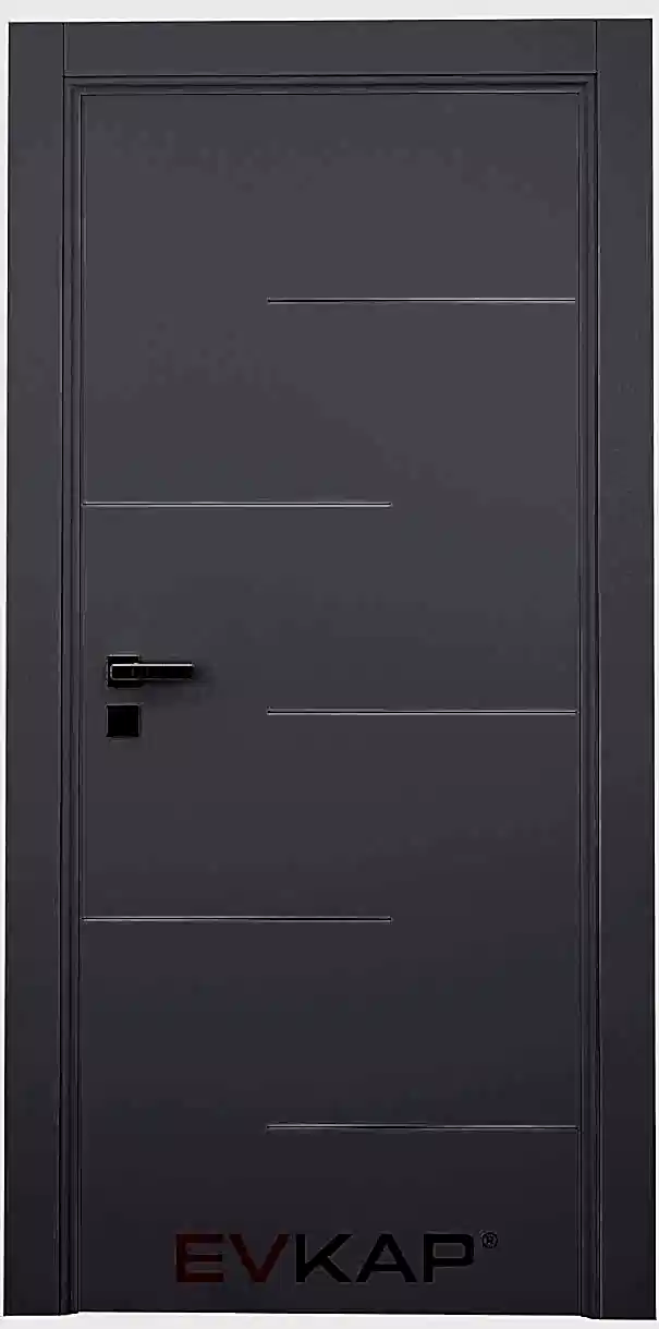 PVC-180 Sanat Gri Kapı