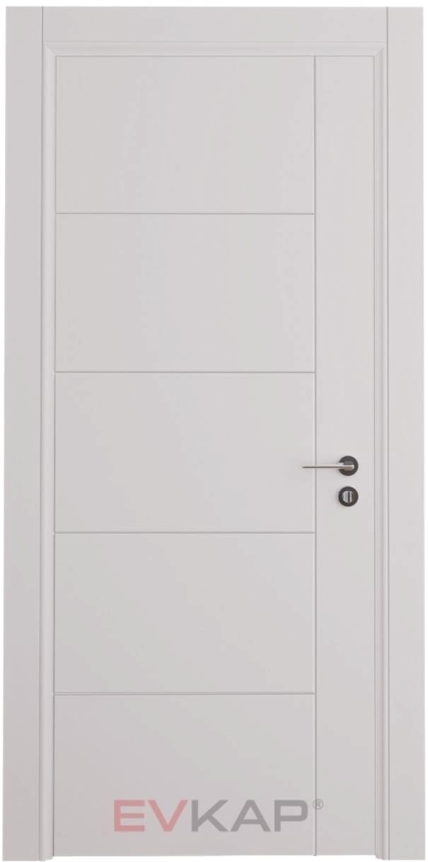PVC-184 Bute Beyaz PVC Kapı